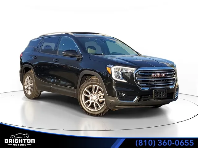 Black 2023 GMC Terrain SLT for sale in Brighton, MI
