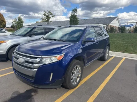 Blue 2013 Ford Edge SEL for sale in Brighton, MI