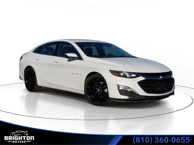 White 2023 Chevrolet Malibu LT for sale in Brighton, MI
