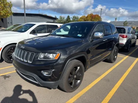 Black 2015 Jeep Grand Cherokee Limited for sale in Brighton, MI