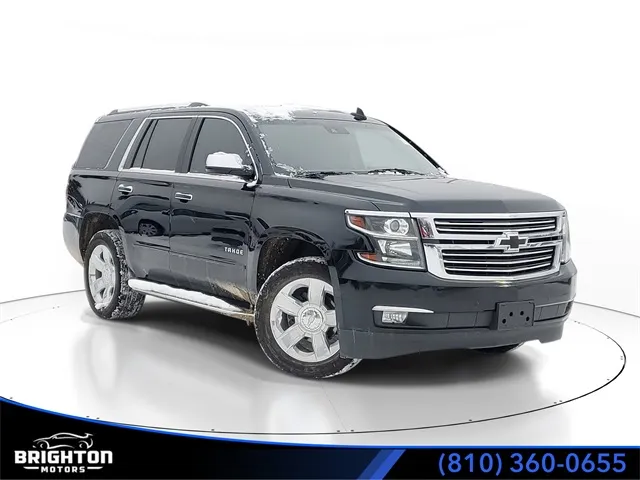 Black 2018 Chevrolet Tahoe Premier for sale in Brighton, MI