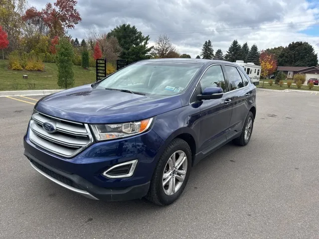 Blue 2016 Ford Edge SEL for sale in Brighton, MI