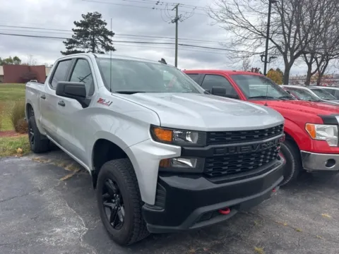 Silver 2021 Chevrolet Silverado 1500 Custom Trail Boss for sale in Brighton, MI