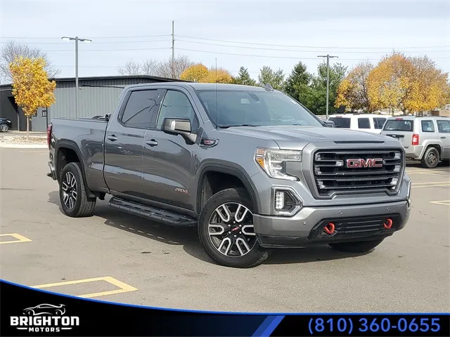 Gray 2019 GMC Sierra 1500 AT4 for sale in Brighton, MI