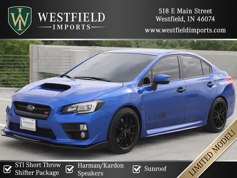 Used 2016 Subaru WRX STi Limited for sale in Noblesville, IN at