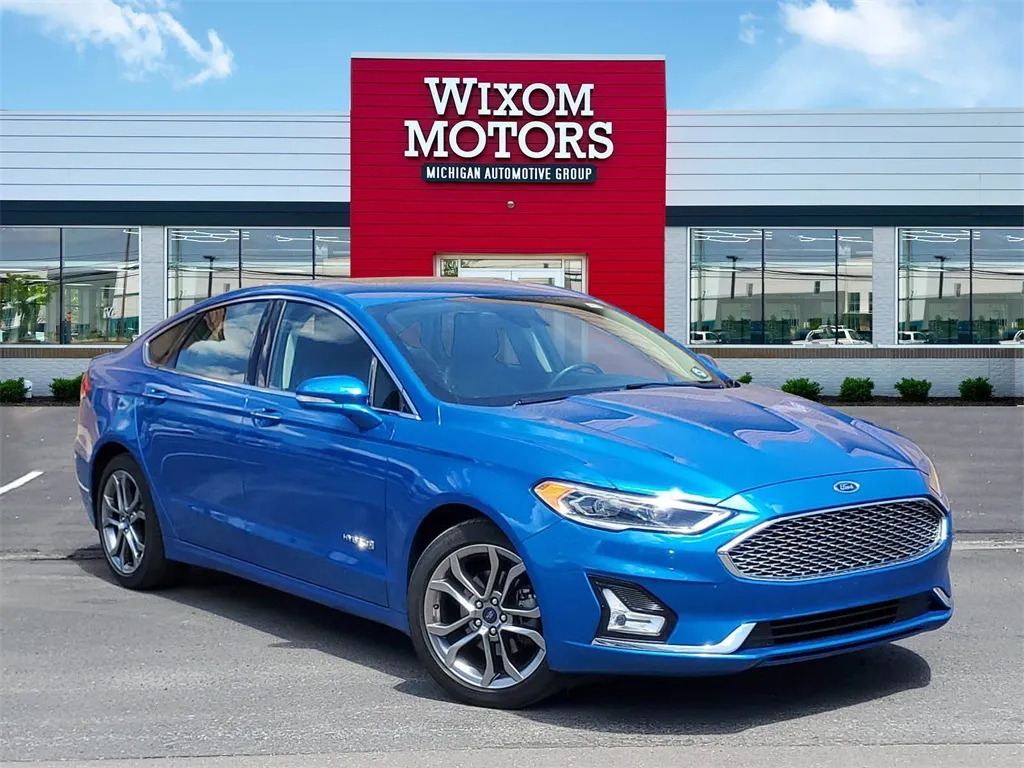 2019 Ford Fusion Hybrid Titanium for sale in Wixom, MI