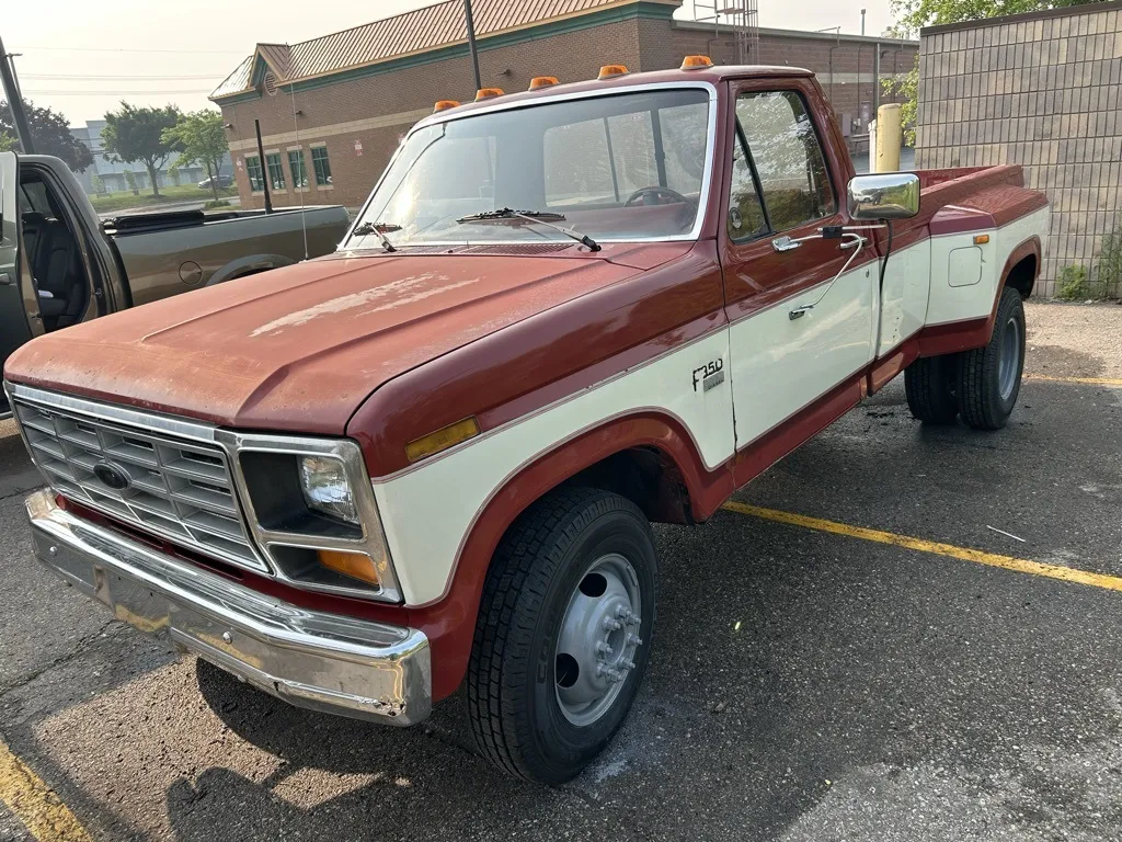 Red 1986 Ford F-350 XL for sale in Wixom, MI