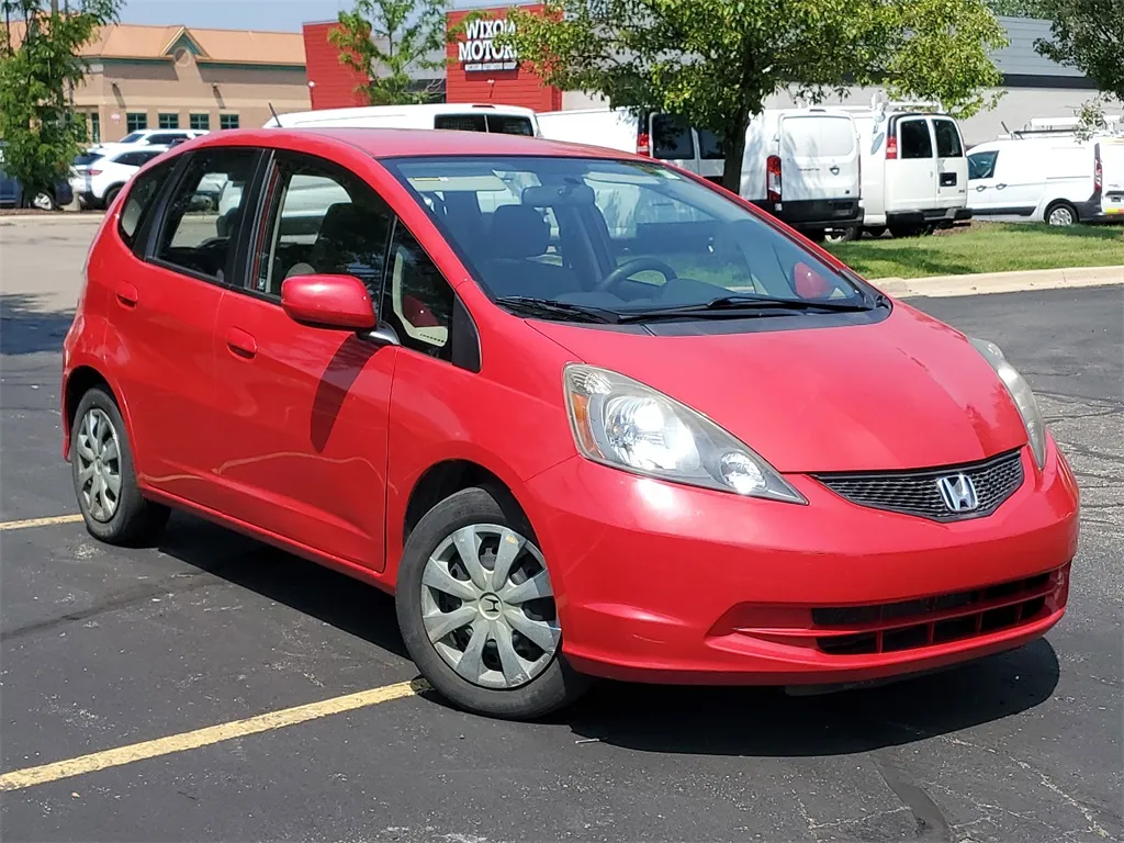 Red 2013 Honda Fit for sale in Wixom, MI
