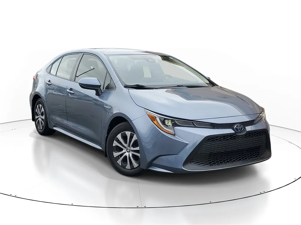Gray 2020 Toyota Corolla Hybrid LE for sale in Wixom, MI