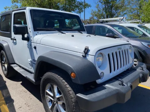 White 2018 Jeep Wrangler JK Sport for sale in Wixom, MI