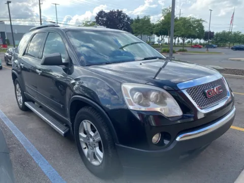 Black 2009 GMC Acadia SLE-1 for sale in Wixom, MI