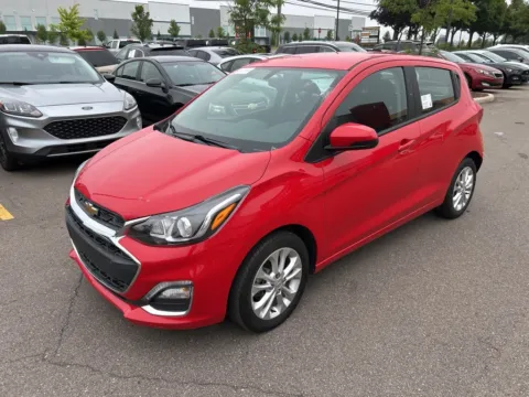 Red 2022 Chevrolet Spark 1LT for sale in Wixom, MI