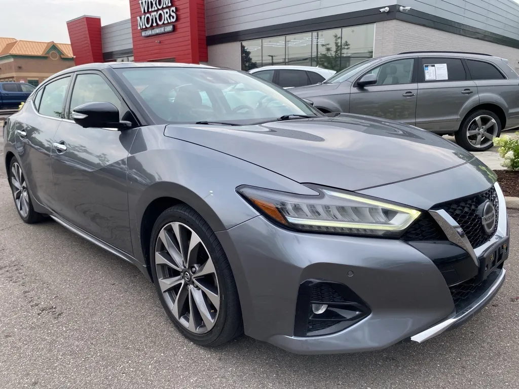 Gray 2021 Nissan Maxima Platinum for sale in Wixom, MI