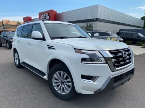 White 2023 Nissan Armada SV for sale in Wixom, MI