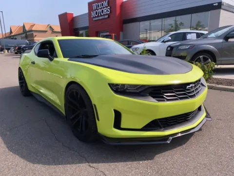 Yellow 2020 Chevrolet Camaro 1LT for sale in Wixom, MI