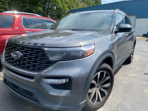 Gray 2022 Ford Explorer ST-Line for sale in Wixom, MI