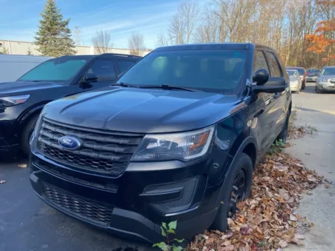 Black 2017 Ford Utility Police Interceptor for sale in Wixom, MI