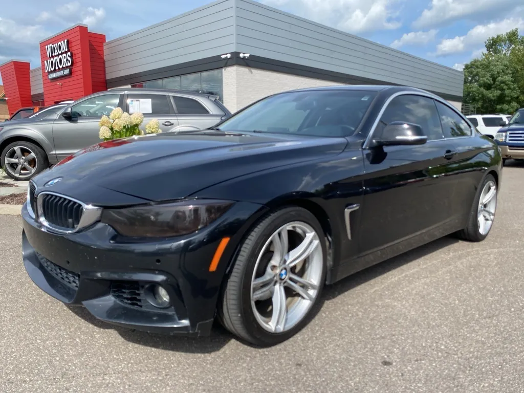 Black 2014 BMW 4 Series 428i xDrive for sale in Wixom, MI