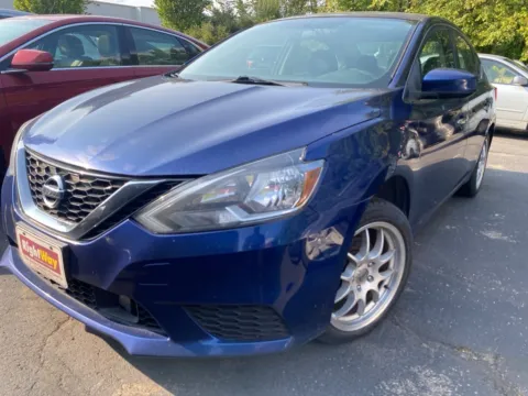 Blue 2018 Nissan Sentra S for sale in Wixom, MI