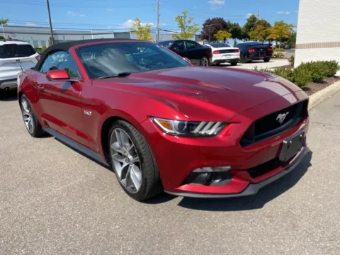 Blue 2017 Ford Mustang GT Premium for sale in Wixom, MI