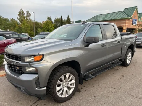 Gray 2019 Chevrolet Silverado 1500 Custom for sale in Wixom, MI