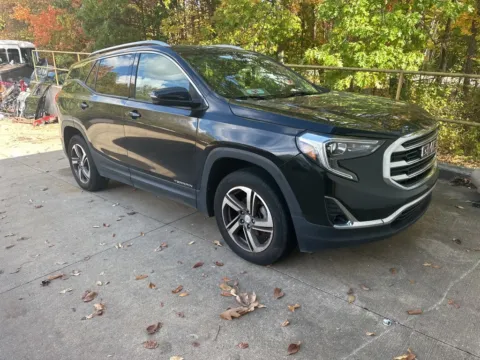 Black 2019 GMC Terrain SLT for sale in Wixom, MI