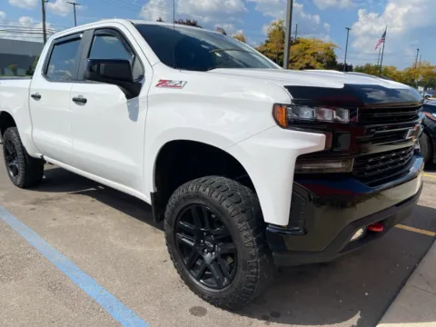 White 2022 Chevrolet Silverado 1500 LTD LT Trail Boss for sale in Wixom, MI