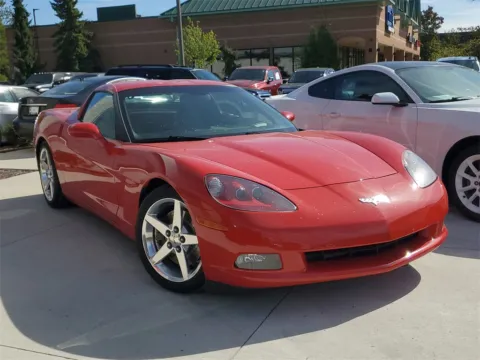 Red 2005 Chevrolet Corvette for sale in Wixom, MI