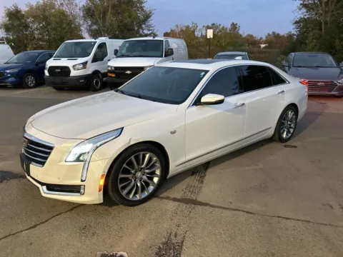 White 2018 Cadillac CT6 3.6L Luxury for sale in Wixom, MI