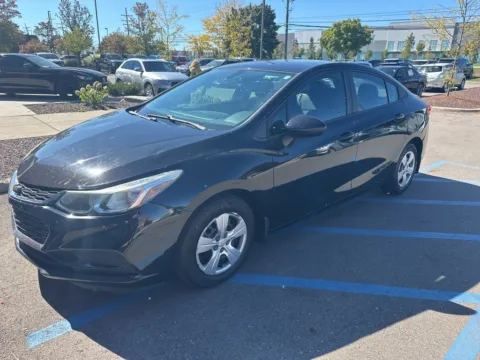 Black 2016 Chevrolet Cruze LS for sale in Wixom, MI