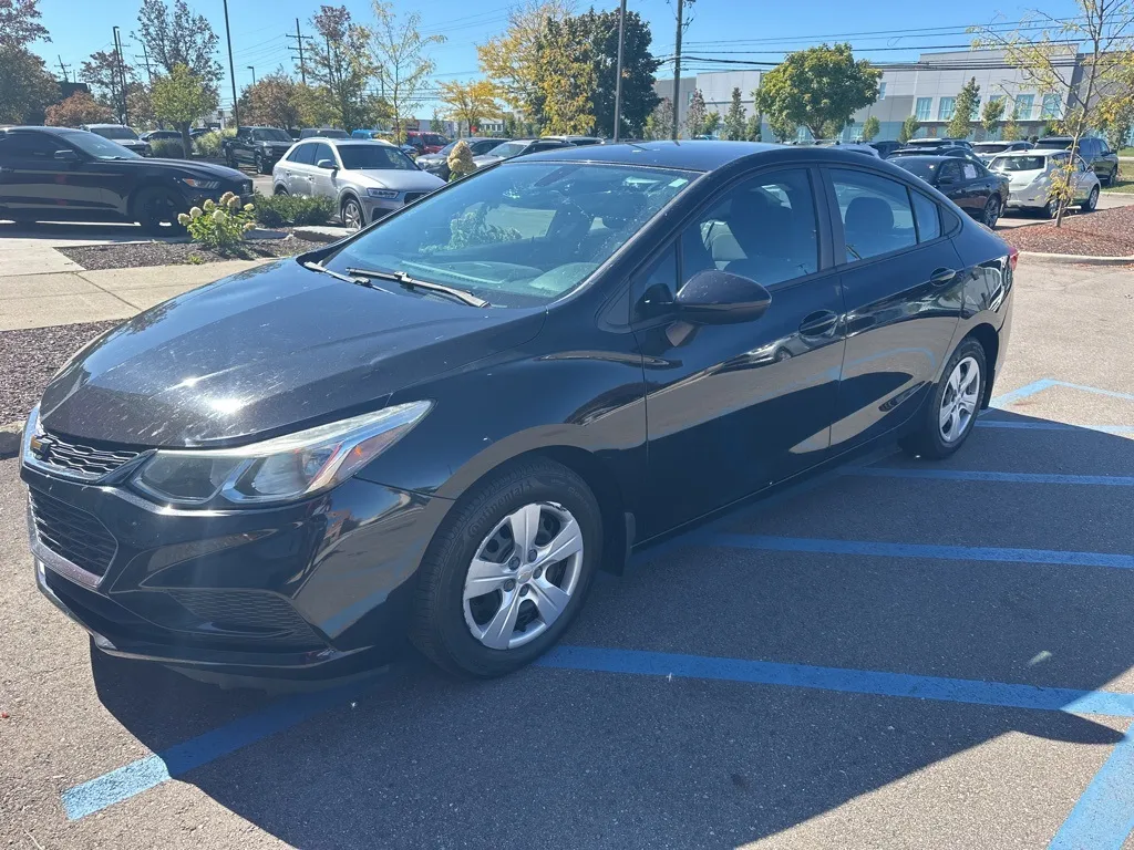 Black 2016 Chevrolet Cruze LS for sale in Wixom, MI