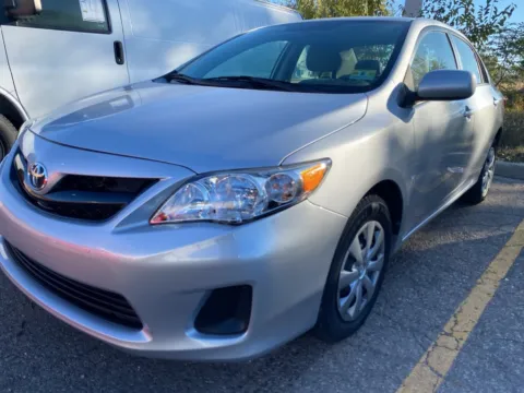 Silver 2011 Toyota Corolla LE for sale in Wixom, MI