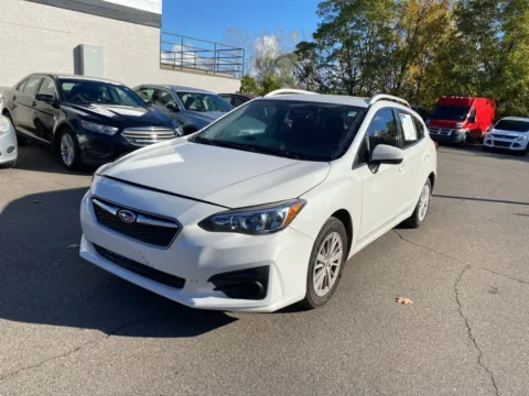 White 2018 Subaru Impreza 2.0i Premium for sale in Wixom, MI