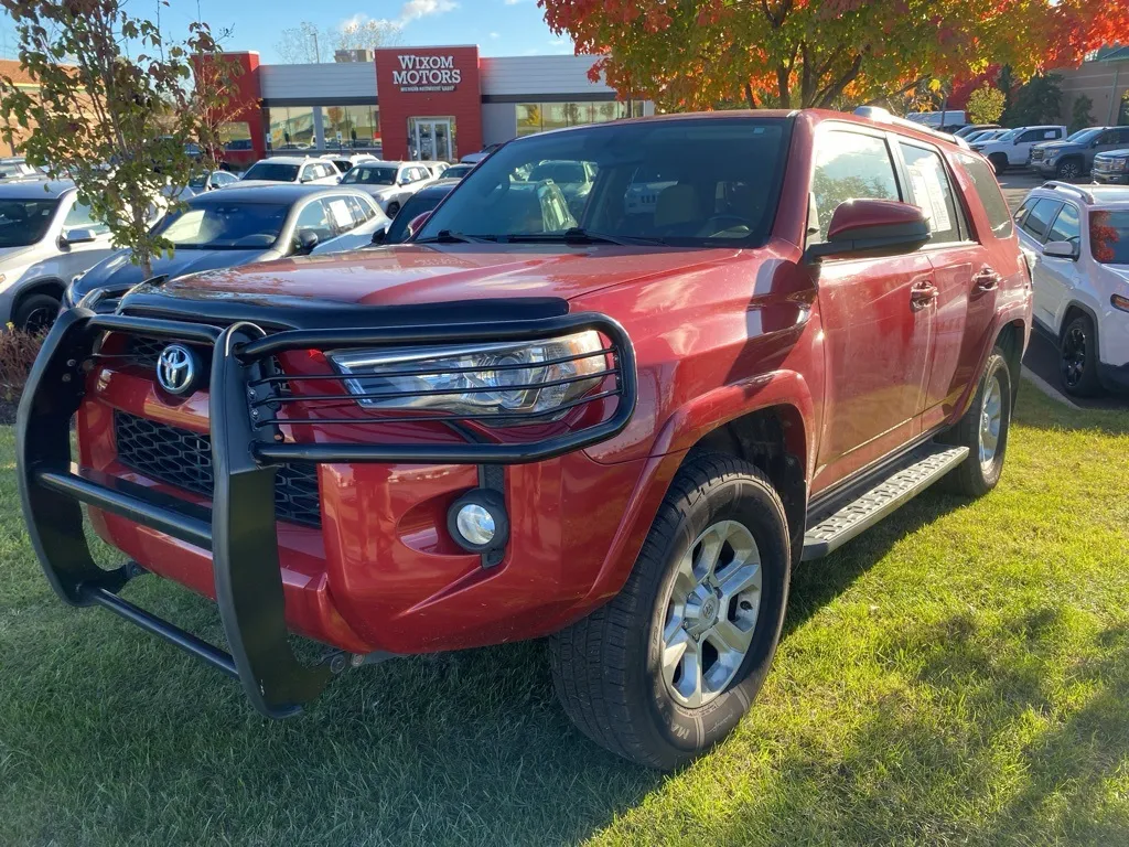 Red 2015 Toyota 4Runner SR5 Premium for sale in Wixom, MI