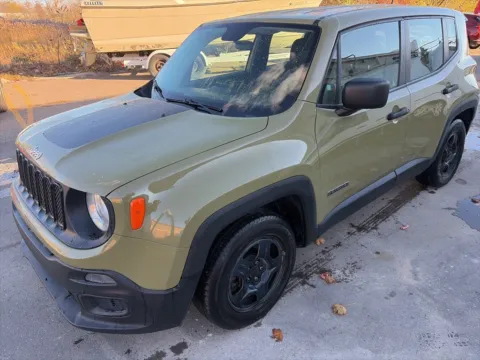 Green 2015 Jeep Renegade Sport for sale in Wixom, MI