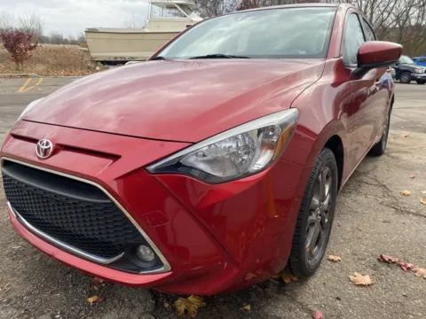 Red 2019 Toyota Yaris L for sale in Wixom, MI