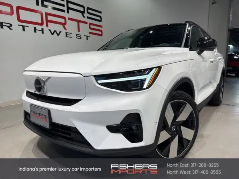 White 2024 Volvo XC40 Recharge Pure Electric Plus for sale in Indianapolis, IN