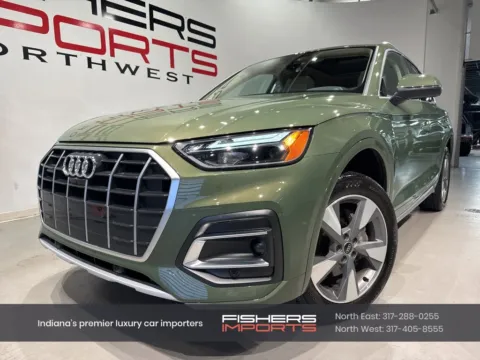 Green 2024 Audi Q5 40 Premium Plus for sale in Indianapolis, IN