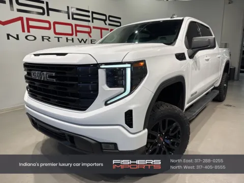 White 2022 GMC Sierra 1500 Elevation for sale in Indianapolis, IN