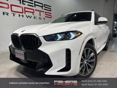 White 2024 BMW X6 xDrive40i for sale in Indianapolis, IN