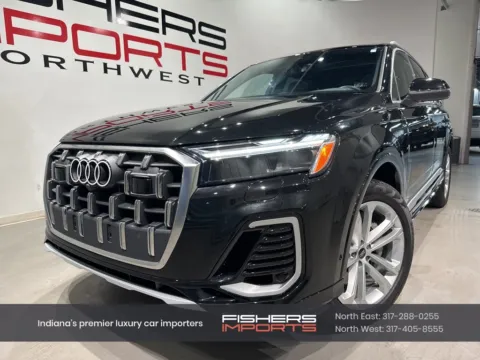 Black 2025 Audi Q7 55 Premium Plus for sale in Indianapolis, IN