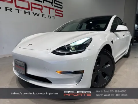 White 2022 Tesla Model 3 Long Range for sale in Indianapolis, IN