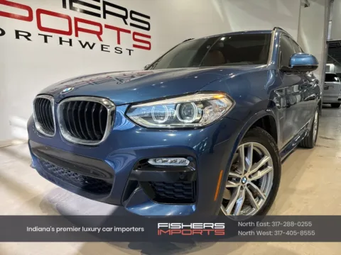 Blue 2018 BMW X3 xDrive30i for sale in Indianapolis, IN