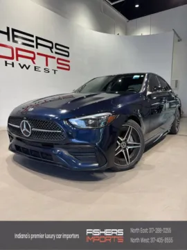 Black 2022 Mercedes-Benz C-Class C 300 for sale in Indianapolis, IN