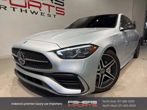 Black 2022 Mercedes-Benz C-Class C 300 for sale in Indianapolis, IN