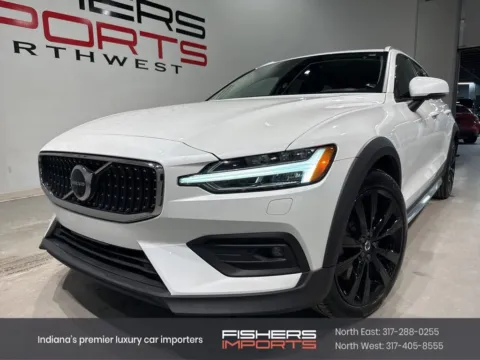 White 2023 Volvo V60 Cross Country Ultimate for sale in Indianapolis, IN