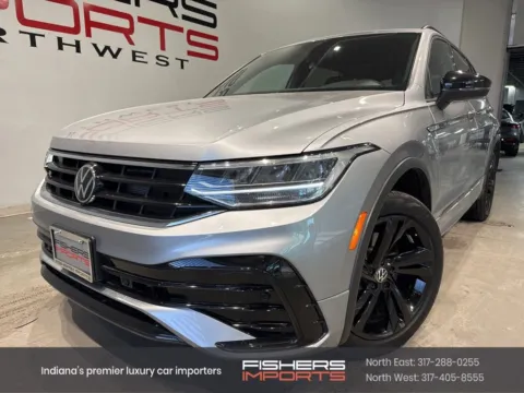 Gray 2023 Volkswagen Tiguan 2.0T SE R-Line Black for sale in Indianapolis, IN