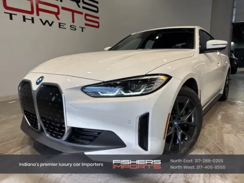 White 2023 BMW i4 eDrive35 for sale in Indianapolis, IN