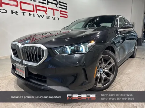 Black 2024 BMW i5 eDrive40 for sale in Indianapolis, IN