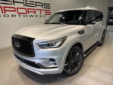 Photos of 2023 INFINITI QX80 Premium Select for sale in Indianapolis, IN at Fishers Imports - North West